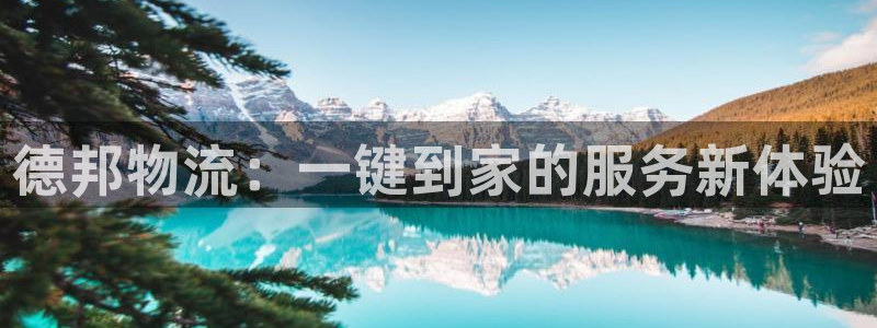 ,优游国际比特28预测在线预测：德邦物流：一键到家的服务新体