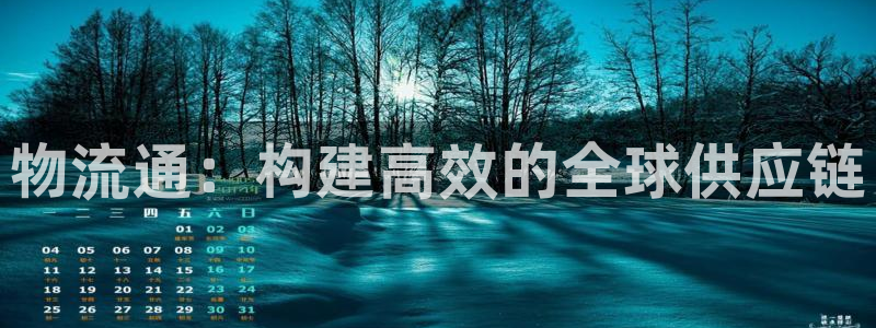 优游国际官网下载谁有：物流通：构建高